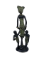 Preview: Bronze-Skulptur "Frau mit Kindern" by Issouf